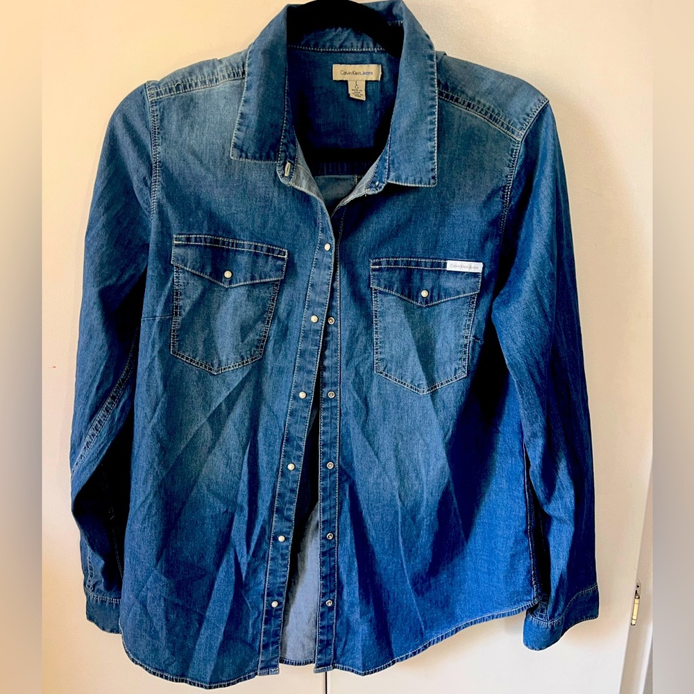 Denim shirt